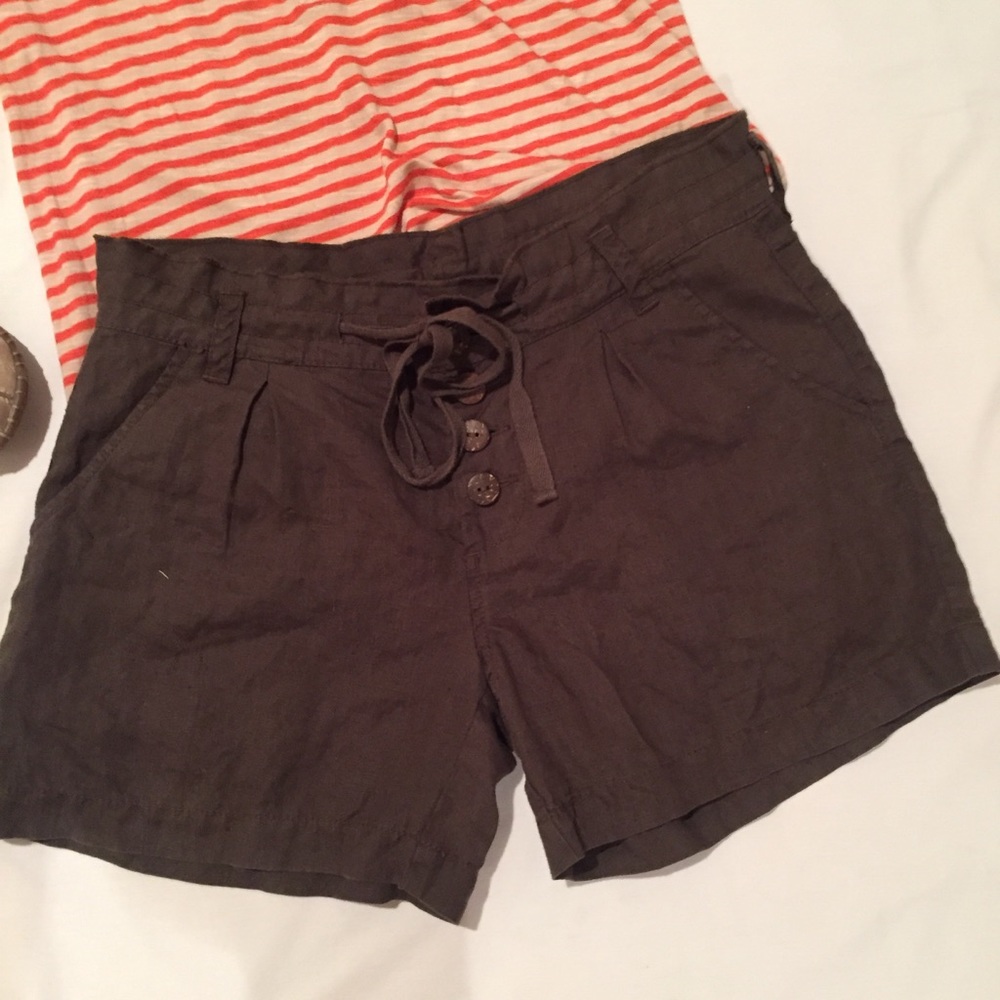 Joie linen shorts